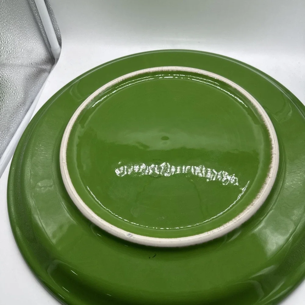 RARE Homer Laughlin Fiesta Kiwi Fruit Slice Green 15